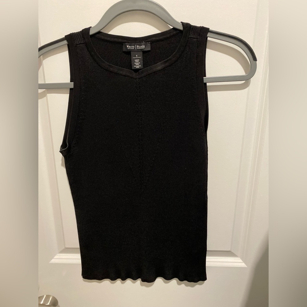 WHBM sleeveless sweater.  EUC.